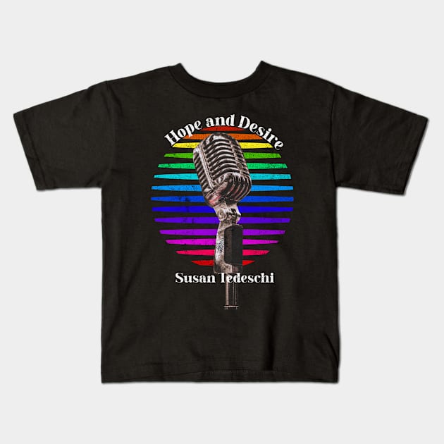 Susan Tedeschi Hope and Desire Kids T-Shirt by silvia_art